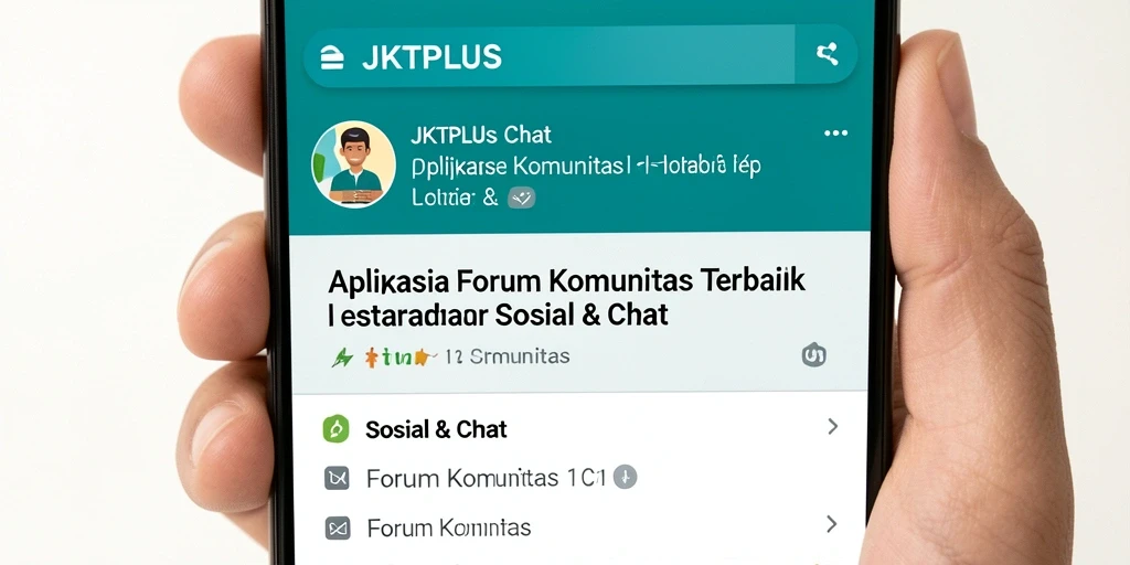 Antarmuka JKTPLUS yang ramah pengguna dan informatif.