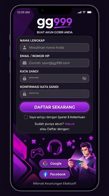 Cara Mudah Buat Akun gg999 untuk Pengguna Android