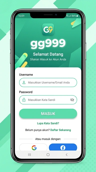 Masuk Akun gg999 untuk Pengguna Android Indonesia